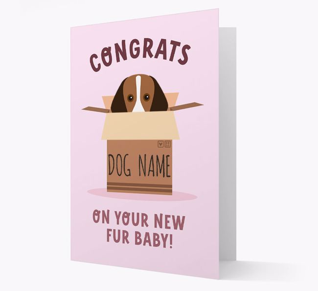 Congrats On Your New Fur Baby: Personalized {breedFullName} Card